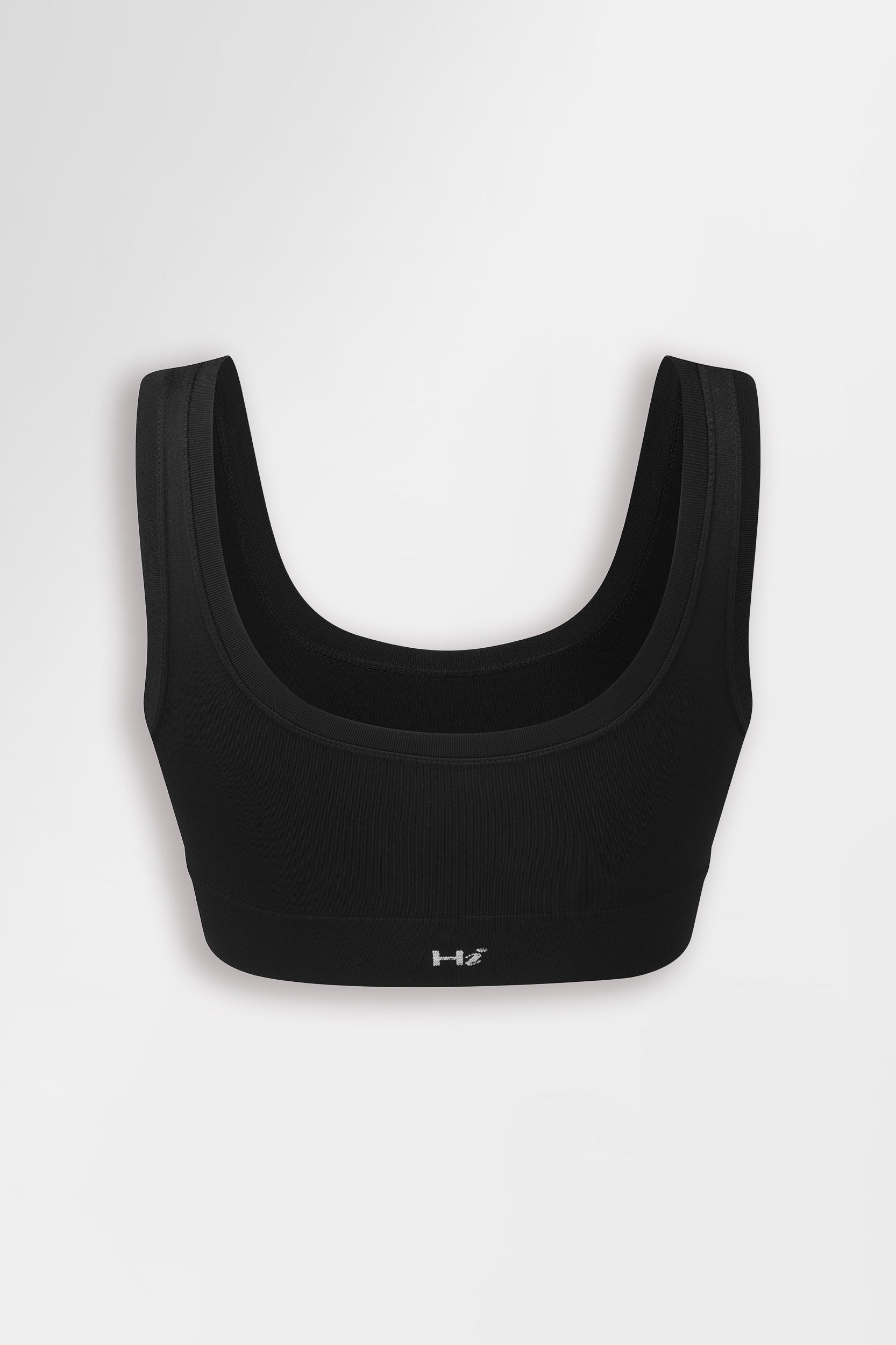 Buttery soft black bralette, second skin fit