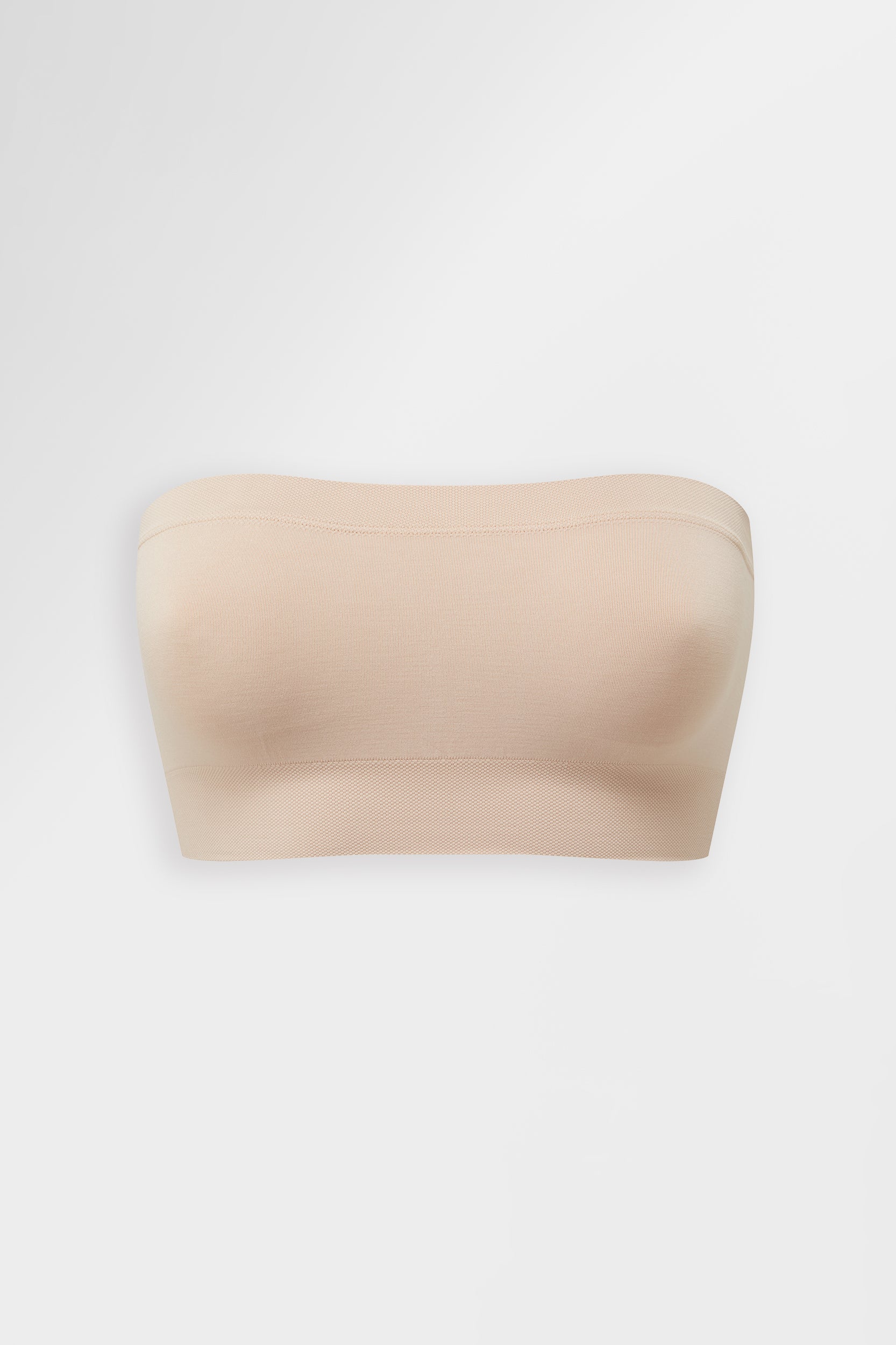 Almond SoftSkin Bandeau comfort strapless bra
