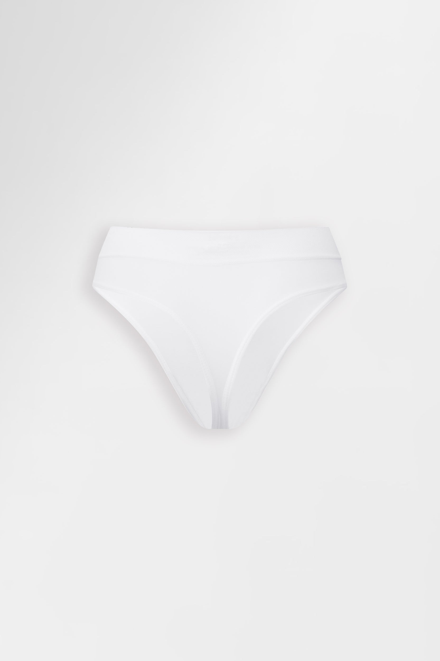 Buttery soft thong in pure white
