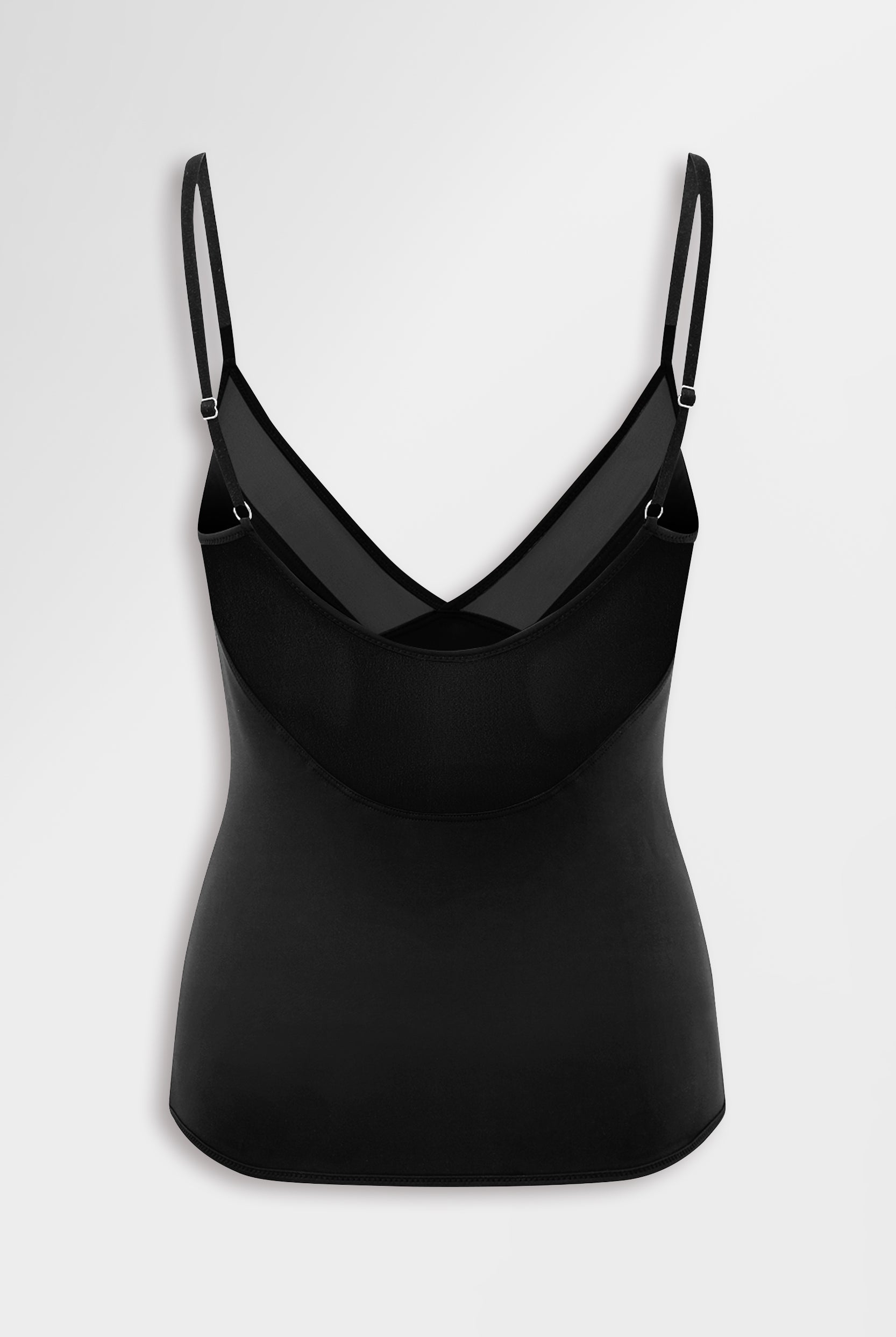 Sheer Mesh Vest top, sleek silky fabric