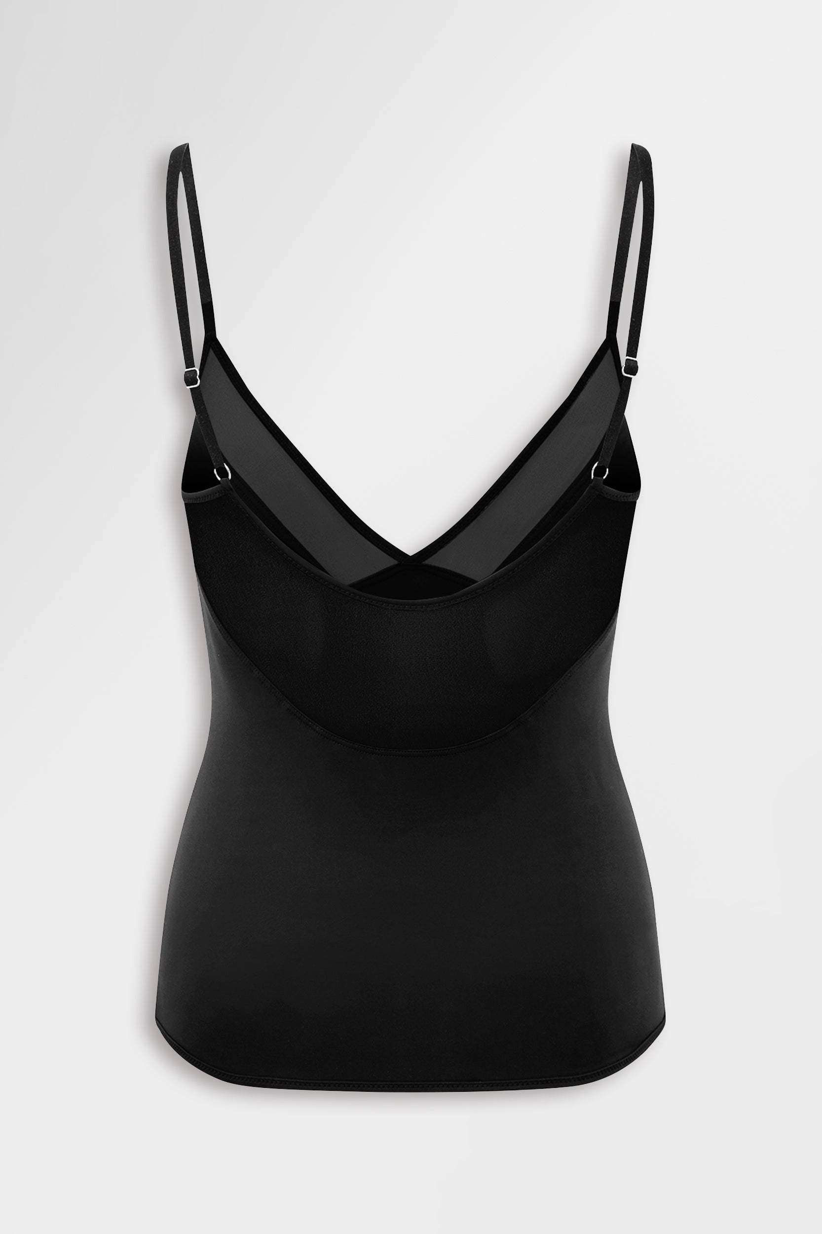 Sheer Mesh Vest top, sleek silky fabric