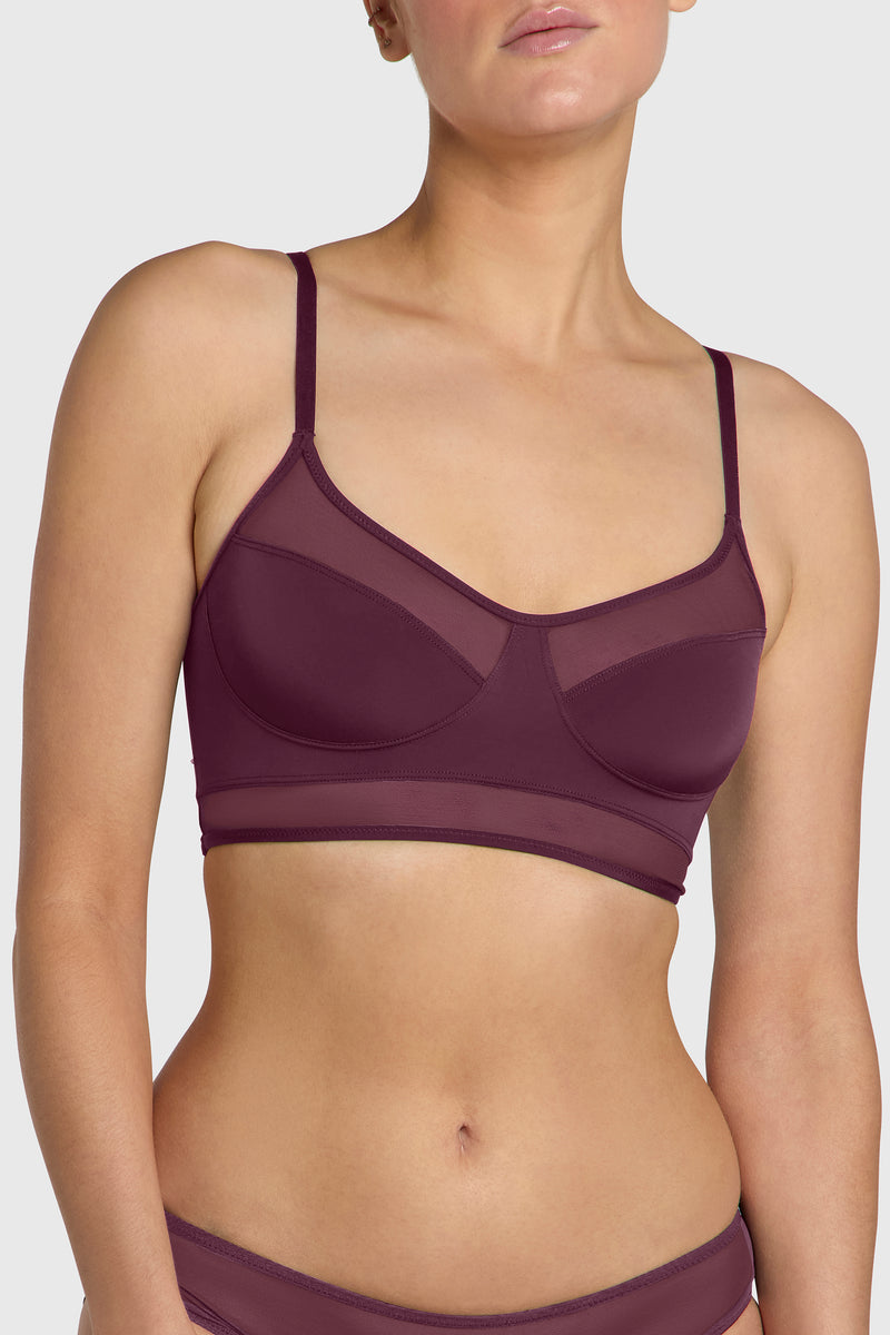 Sheer Mesh Bralette | Comfortable & Supportive | Heist