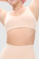 Almond contour seamless bralette with adjustable straps