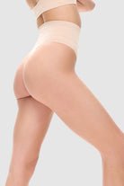 Contour Seamless High Waist Thong in Almond