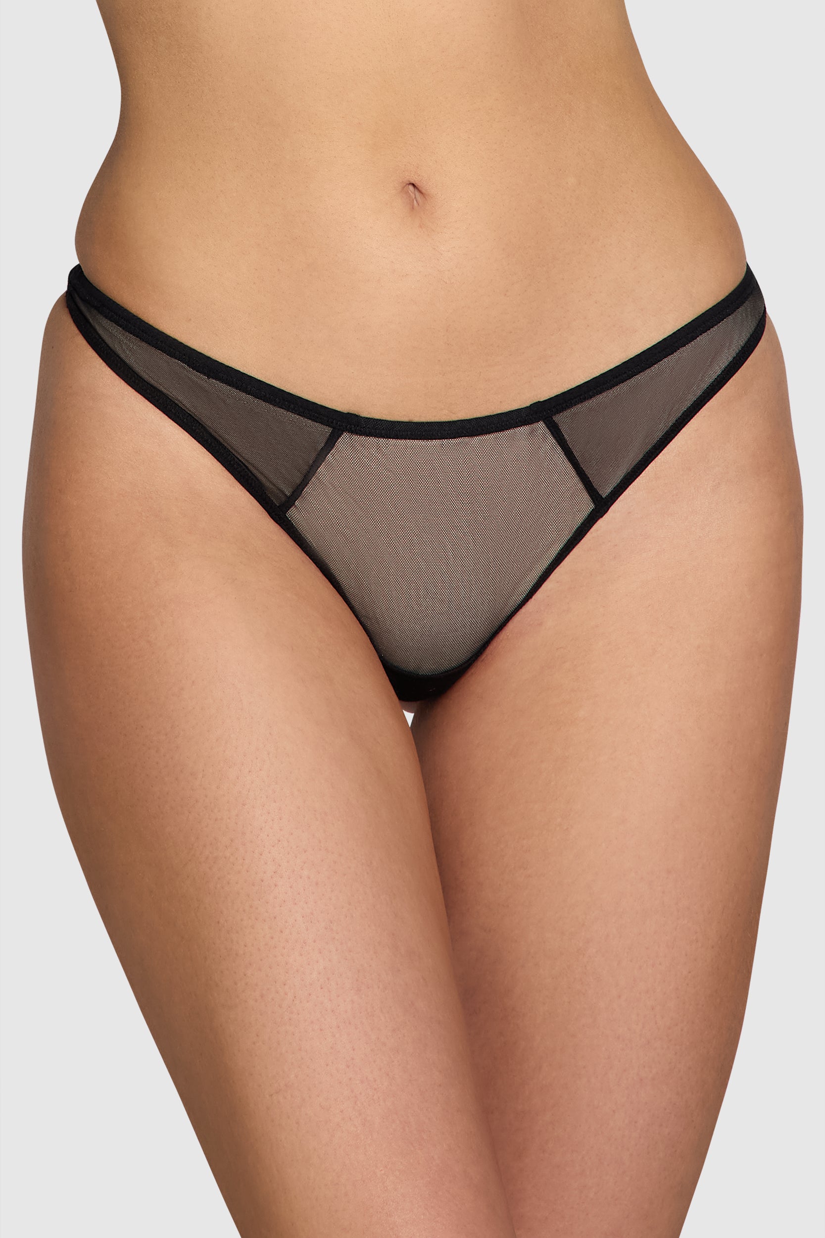 Anna Sheer Mesh Thong