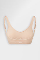 Almond contour seamless bralette with adjustable straps