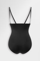 Black sculpting high-waist pant with HeroPanels and perforation