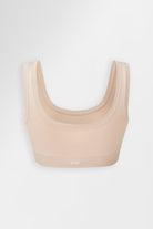Buttery soft almond bralette, second skin fit