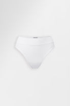 Buttery soft thong in pure white