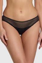Brazilian style silhouette mid coverage underwear