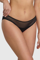 Brazilian style silhouette mid coverage underwear