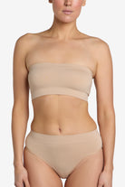 Almond SoftSkin Bandeau comfort strapless bra
