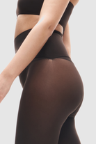 Opaque chocolate torte brown 80 denier tights