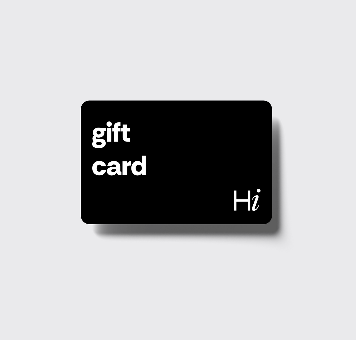 Heist Gift Card eVoucher | £25 - £250 | Black | Heist Studios
