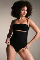 Sculpt Perforated Highwaist Pant smoothing waist and stomach