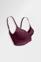 Sheer bralette, wire and clasp-free