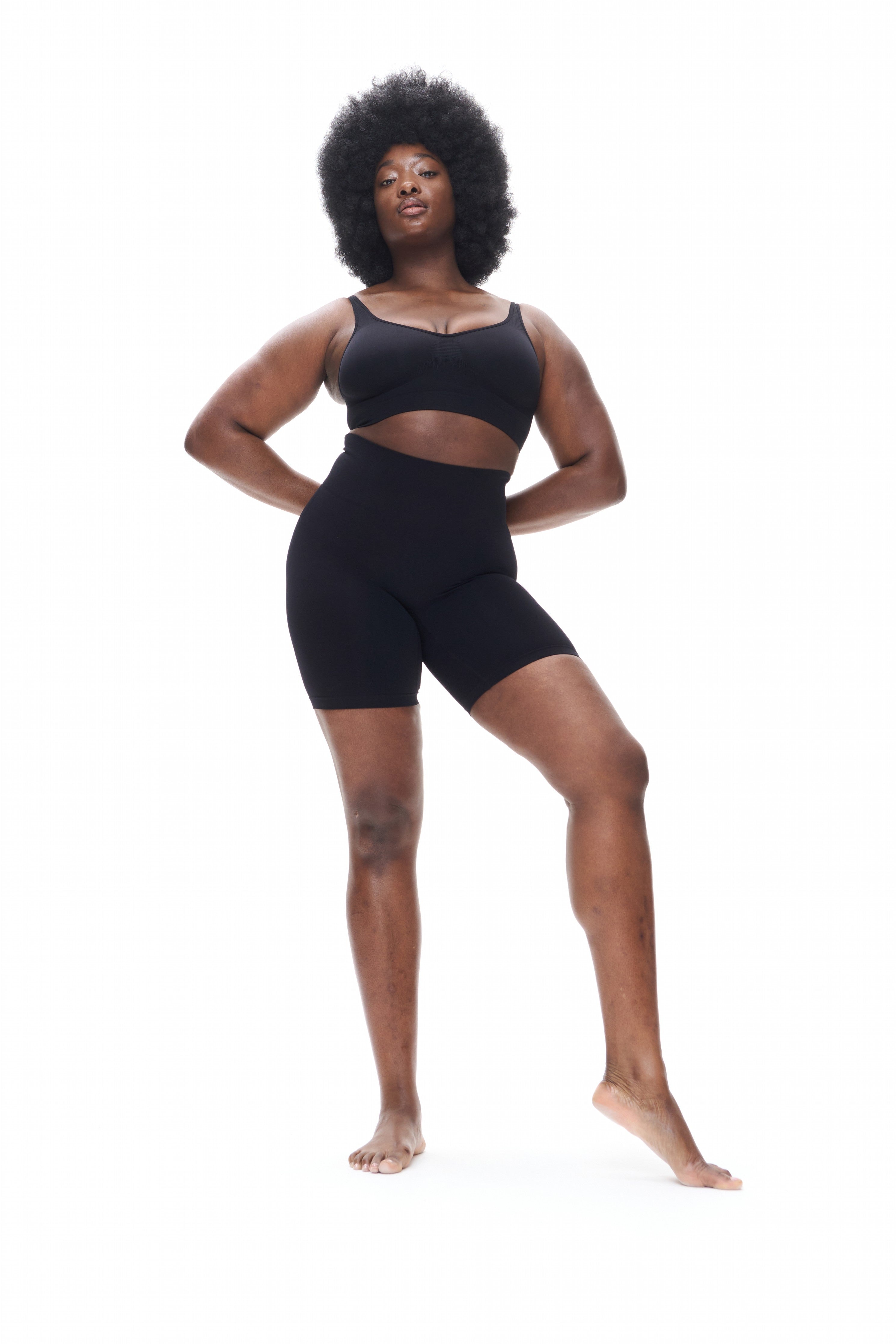Size 16 high waisted shorts top